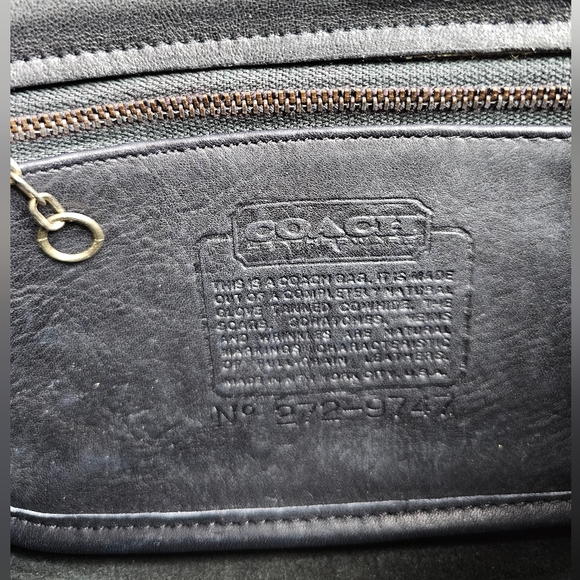 SOLD rare Vintage Coach Envelope Clutch - Picture 10 of 12